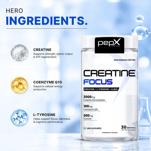 PEPX® Creatine Focus with L-Tyrosine  & CoQ10