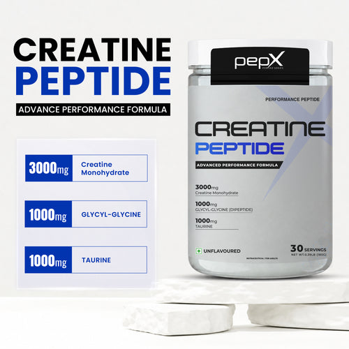 Ingredients of PEPX Creatine Peptide Unflavored