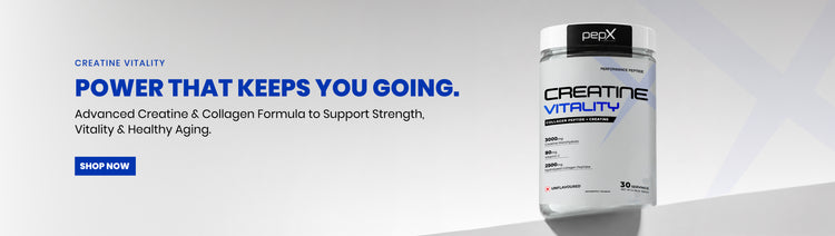 advance creatine & collagen formula to support vitality, strength and healty aging.