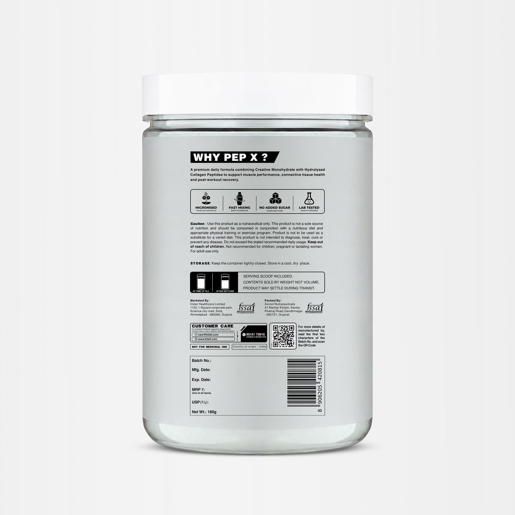 Why PEPX Creatine Vitality Unflavored