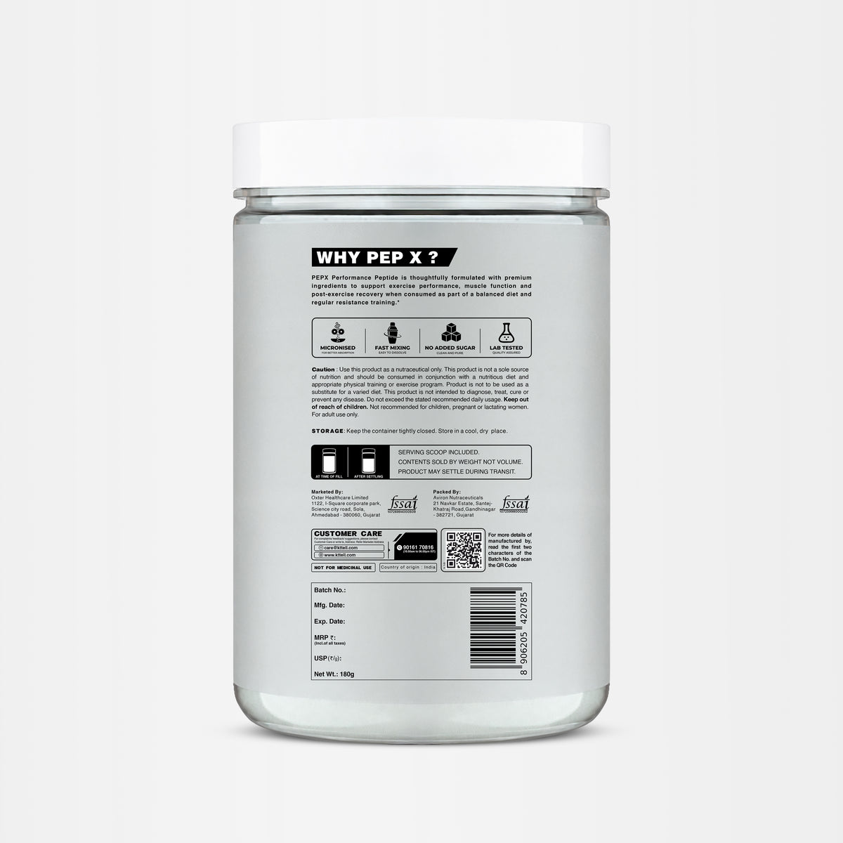 Why PEPX Creatine Peptide Unflavored