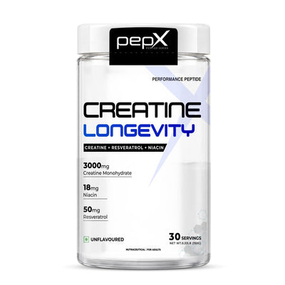 pepx creatine longevity 3g - banner image